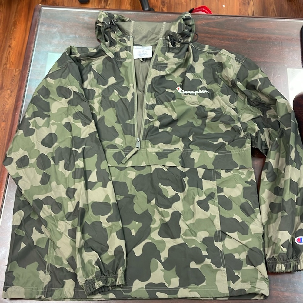Champion Camo Half Zip Pullover